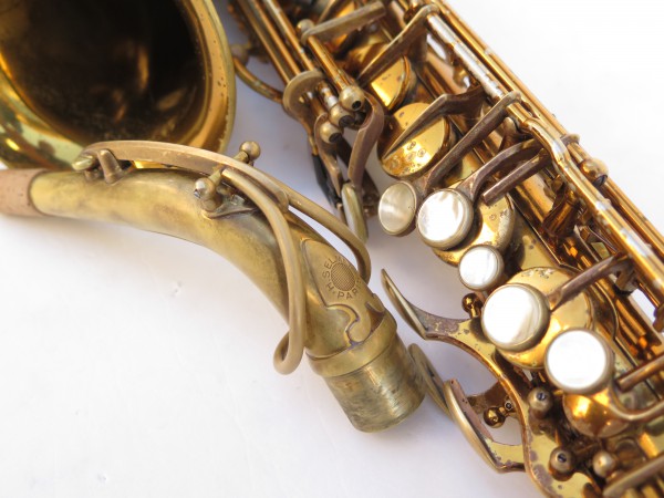 Saxophone alto Selmer Balanced Action verni gravé (1)