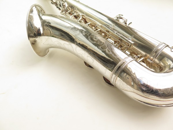 Saxophone ténor Selmer Super Balanced Action SBA argenté gravé (13)