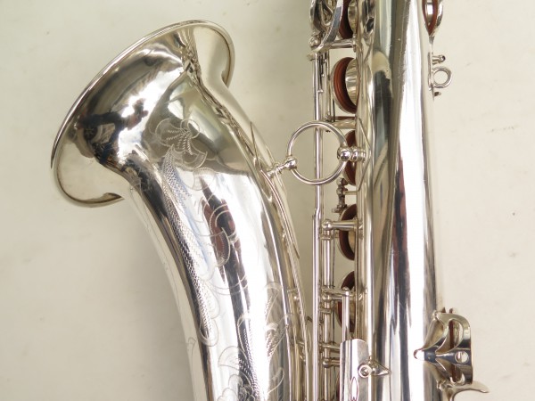 Saxophone ténor Selmer Super Balanced Action SBA argenté gravé (14)