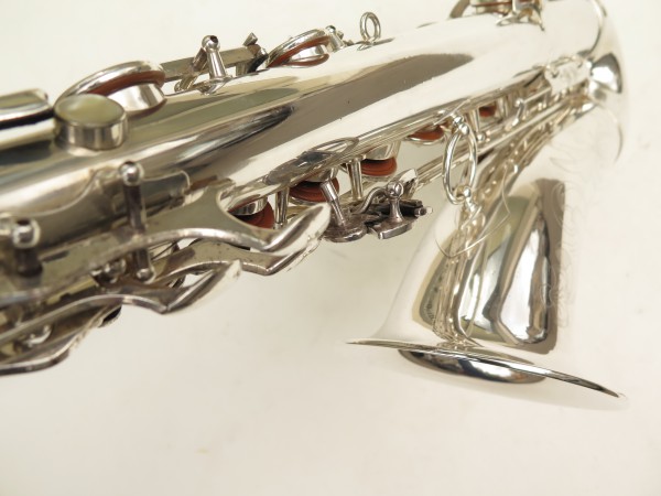Saxophone ténor Selmer Super Balanced Action SBA argenté gravé (16)