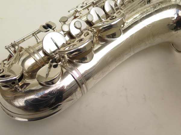Saxophone ténor Selmer Super Balanced Action SBA argenté gravé (2)
