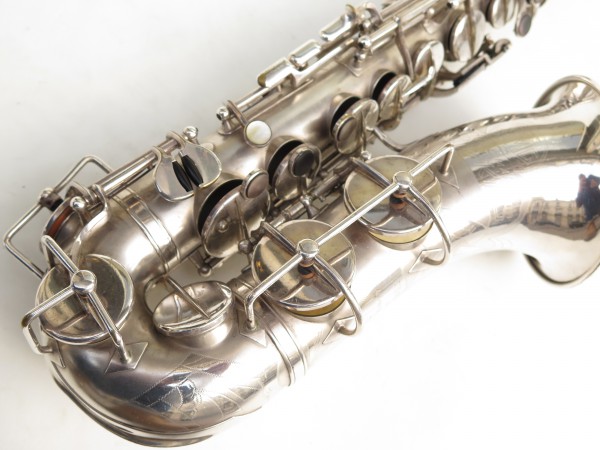 Saxophone alto SML Coleman Kawkins Special argenté sablé (1)