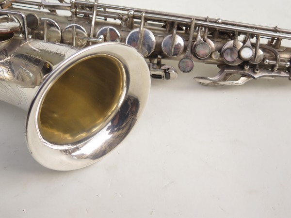 Saxophone alto SML Coleman Kawkins Special argenté sablé (4)