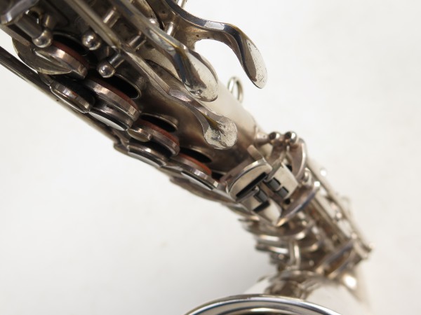 Saxophone alto SML Coleman Kawkins Special argenté sablé (5)