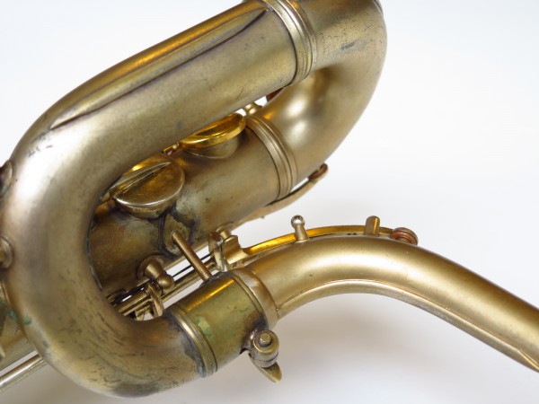 Sax baryton Conn 12M plaqué or (16)