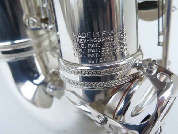 Sax alto Selmer Mark VI argenté (11)