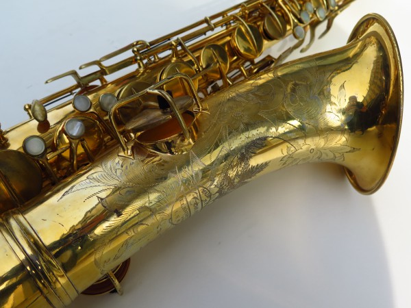 Sax ténor Conn Chu Berry plaqué or (13)