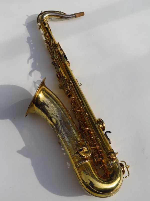 Sax ténor Conn Chu Berry plaqué or (19)