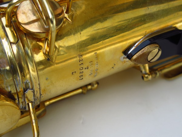 Sax ténor Conn Chu Berry plaqué or (3)