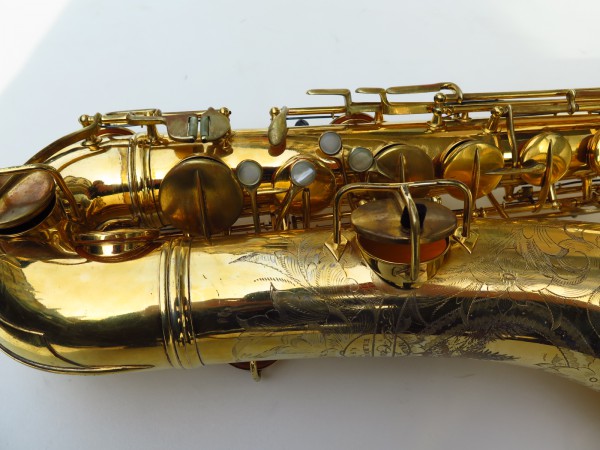 Sax ténor Conn Chu Berry plaqué or (5)