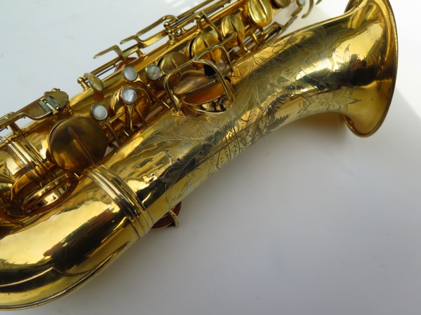 Sax ténor Conn Chu Berry plaqué or (7)