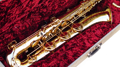 Sax baryton Selmer Mark 6 verni gravé (1)