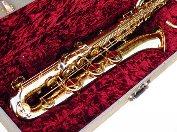 Sax baryton Selmer Mark 6 verni gravé (1)