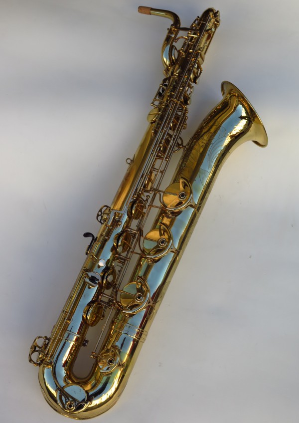 Sax baryton Selmer Mark 6 verni gravé (19)