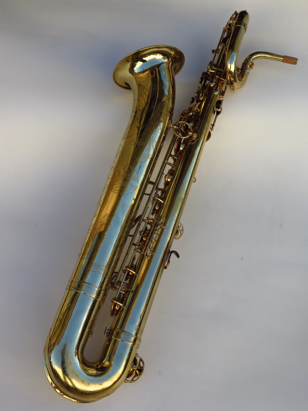 Sax baryton Selmer Mark 6 verni gravé (20)