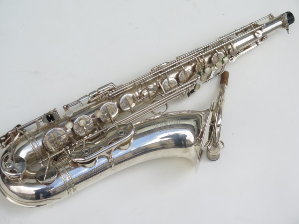 Saxophone tenor Selmer super balanced action argenté (2)