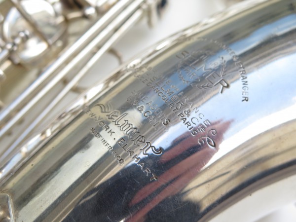 Saxophone tenor Selmer super balanced action argenté (4)