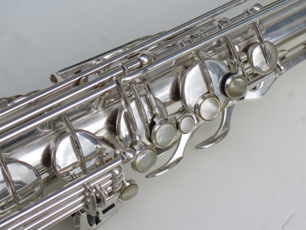 Saxophone ténor Selmer Mark 6 argenté (1)