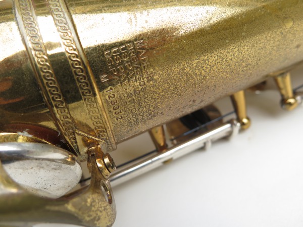 Saxophone ténor Selmer Mark 6 permagold (1)