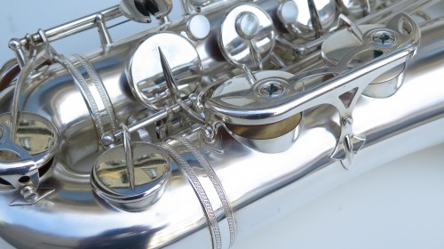 Sax ténor Selmer mark 6 argenté (1)