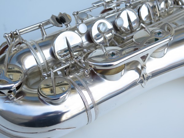 Sax ténor Selmer mark 6 argenté (1)