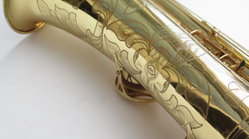 Saxophone baryton Selmer Mark 6 verni gravé (1)