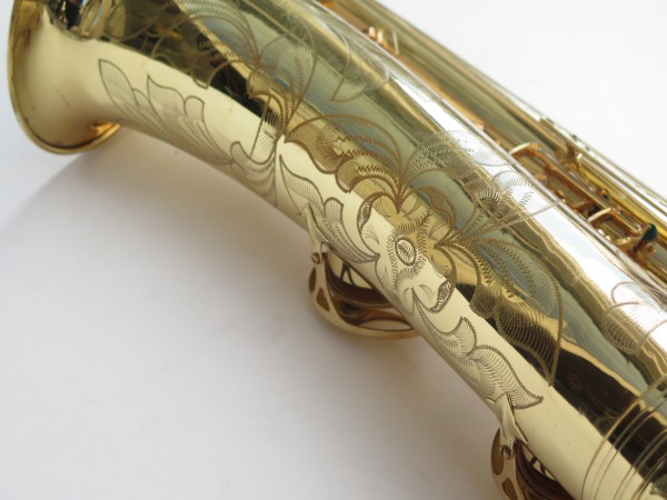 Saxophone baryton Selmer Mark 6 verni gravé (1)