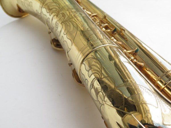 Saxophone baryton Selmer Mark 6 verni gravé (2)