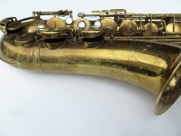 Saxophone ténor Selmer Super Balanced Action verni gravé (11)