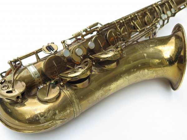 Saxophone ténor Selmer Super Balanced Action verni gravé (4)