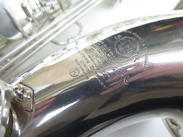 Saxophone ténor Selmer mark 6 argenté (5)