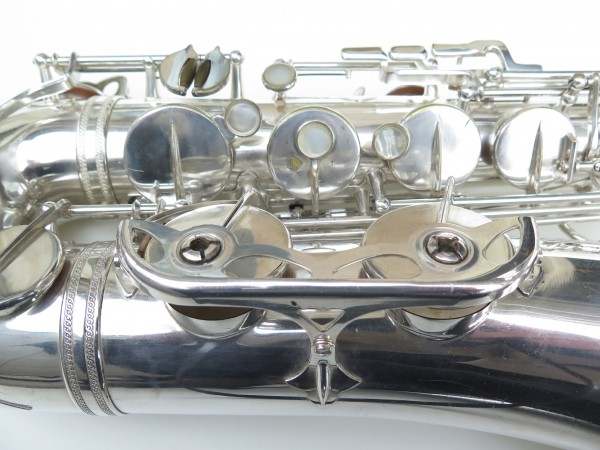 Saxophone ténor Selmer mark 6 argenté (6)