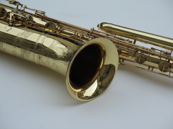 Saxophone basse Selmer mark 6 verni gravé (11)