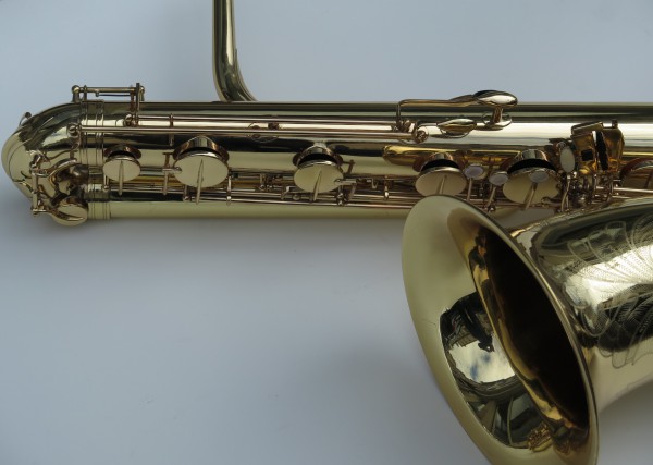 Saxophone basse Selmer mark 6 verni gravé (8)