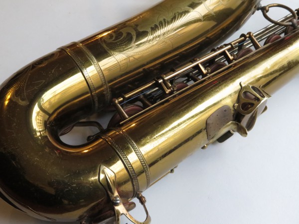 Saxophone ténor Selmer Balanced Action verni gravé (22)