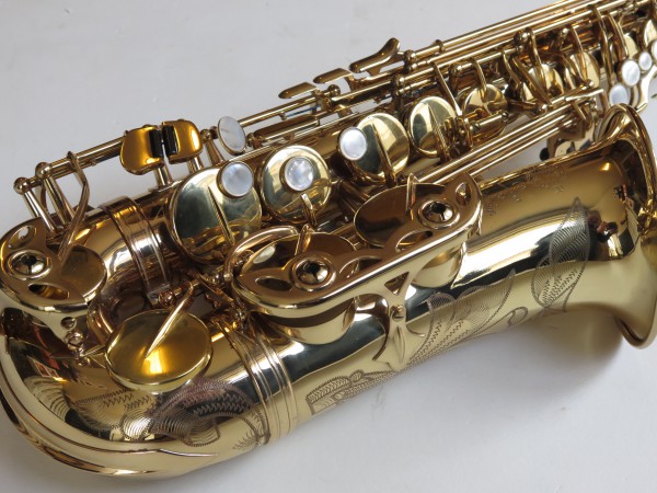 Saxophone alto Selmer Super Action 80 verni gravé (8)