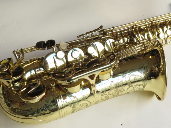 Saxophone alto Selmer Série 3 verni gravé (1)