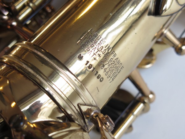 Saxophone alto Selmer mark 6 verni gravé (9)