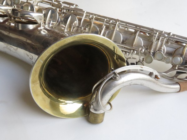 Saxophone ténor Selmer super balanced action argenté sablé (13)