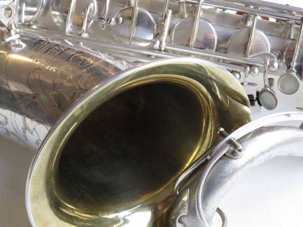 Saxophone ténor Selmer super balanced action argenté sablé (3)