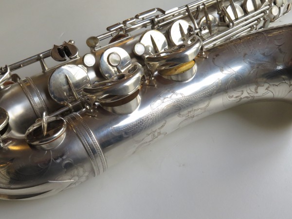 Saxophone ténor Selmer super balanced action argenté sablé (6)