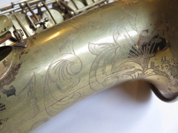 Saxophone ténor Selmer mark 6 verni gravé (10)