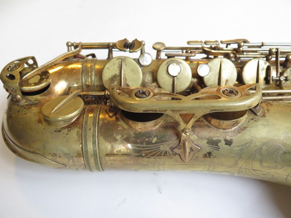 Saxophone ténor Selmer mark 6 verni gravé (15)