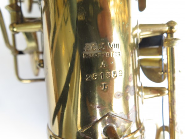 Saxophone alto Conn 26 M Connqueror verni (4)