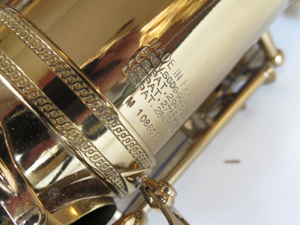 Saxophone ténor Selmer Mark 6 verni gravé (19)