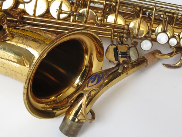 Saxophone alto Selmer Mark 6 verni gravé (1)