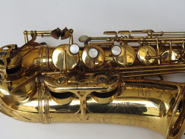 Saxophone alto Selmer Mark 6 verni gravé (4)