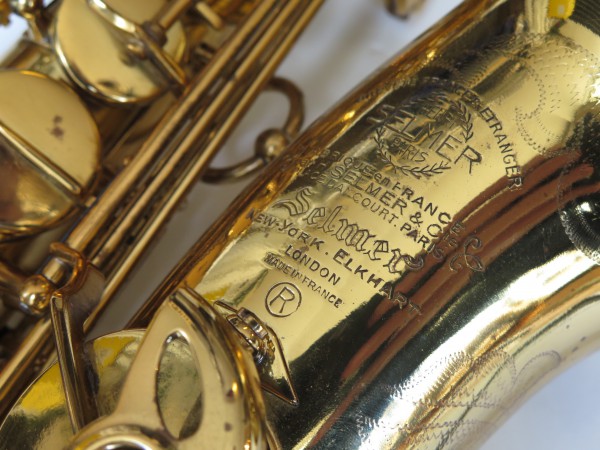 Saxophone alto Selmer Mark 6 verni gravé (7)