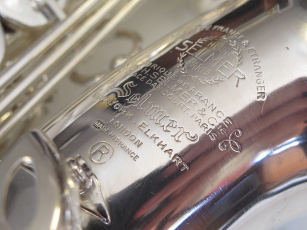 Saxophone alto Selmer Mark 6 argenté (2)