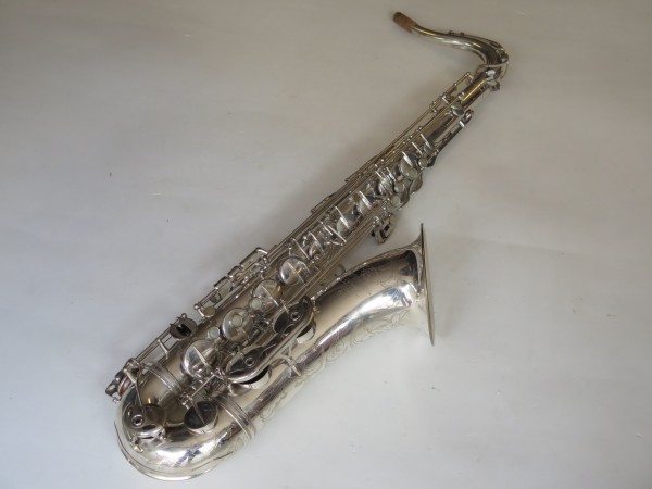 Saxophone ténor Selmer Mark VI argenté gravé (12)